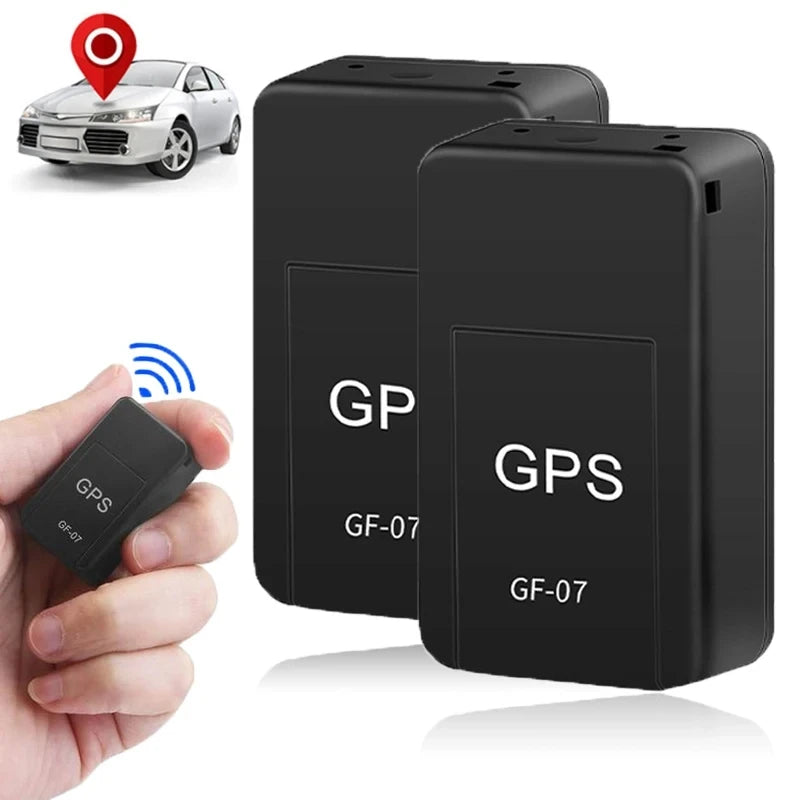 Rastreador GPS para Moto e Carro GF07 Mini Localizador Magnético para Veículos, Animais de Estimação, Crianças e Idosos - Aplicação de Localização GPS