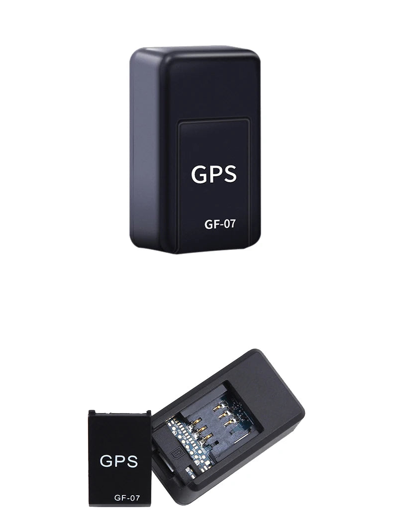 Rastreador GPS para Moto e Carro GF07 Mini Localizador Magnético para Veículos, Animais de Estimação, Crianças e Idosos - Aplicação de Localização GPS